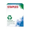 Staples 30% Recycled 8.5" x 11" Multipurpose Paper, 20 lbs., 96 Brightness, 500/Ream (86035)