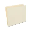 Staples 30% Recycled Reinforced File Folders, Single Tab, Letter Size, Manila, 100/Box (ST508820/508820)