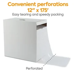 Staples 3/16" Standard Bubble Roll, Recycled, 12"W x 175' (4072830)