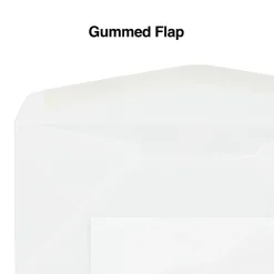 Staples #10 Window Envelopes, 4 1/8" x 9 1/2", White Wove, 500/Box (ST50151-CC)
