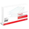 Staples™ 5" x 8" Index Cards, Lined, White, 100/Pack (TR50987)