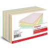 Staples 4" x 6" Index Cards, Lined, Assorted Colors, 300/Pack (TR51000)
