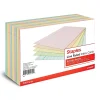 Staples 5" x 8" Index Cards, Lined, Assorted Colors, 300/Pack (TR50995)