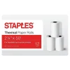 Staples 2.25" x 50' Thermal Fax Paper, 12/Carton (29886)