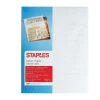 Staples 8.5" x 11" Vellum Paper, 29 lbs., 92 Brightness, 50/Pack (26232-CC)