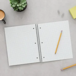 Staples Accel 1-Subject Notebooks, 8.5