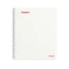 Staples® Accel 1-Subject Subject Notebooks, 8.5" x 11", College Ruled, 100 Sheets, White (25539M)