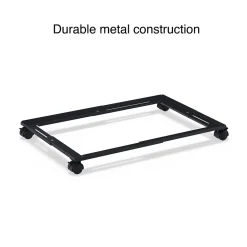 Staples Adjustable File Caddy, Letter/Legal, Black (ST52140-CC)