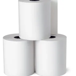 Staples Bond Paper Cash Register Rolls, 1-Ply, 3-1/4" x 240', 5/Pack (28405/3332)