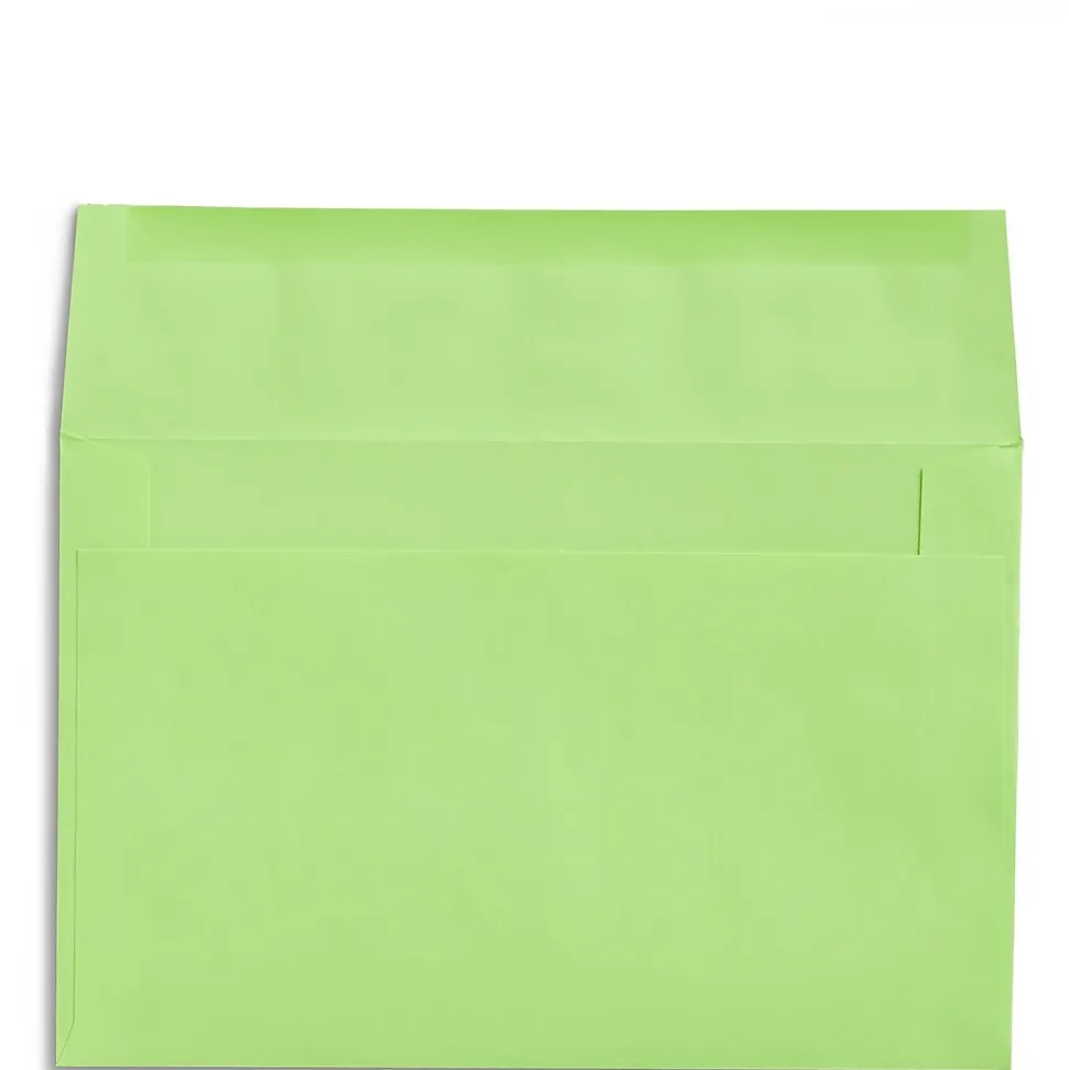 Staples Booklet Envelopes, 8 3/4" x 5 3/4", Assorted Colors, 50/Box (ST20558-CC)