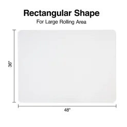 Staples Carpet Chair Mat, 36