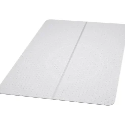 Staples Carpet Chair Mat, 36" x 48", Designed for Low-Pile Carpet, Clear Vinyl (120031)