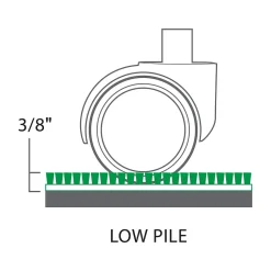 Staples Carpet Chair Mat, 46