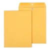 Staples Clasp & Moistenable Glue #12.5 Kraft Catalog Envelopes, 9.5" x 12.5", Brown, 100/Box (535013/17076)