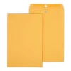 Staples Clasp & Moistenable Glue Kraft Catalog Envelopes, 10"L x 15"H, Brown, 100/Box (535021/19814)