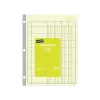 Staples Columnar Books, 100 Pages, 4 Columns, Green, 2/Pack (217844ABF)