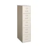 Staples Commercial 5-Drawer Vertical File Cabinet, Letter Size, Lockable, 61.38"H x 15"W x 26.5"D, Putty (59590/25431)