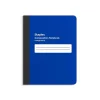 Staples® Composition Notebook, 7.5" x 9.75", College Ruled, 80 Sheets, Assorted Colors (ST54889)