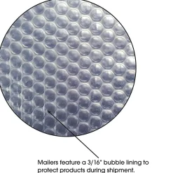 Staples Cool Shield Bubble Mailer, 6.5