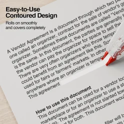 Staples® Correction Tape, White, 2/Pack (ST59821-CC)