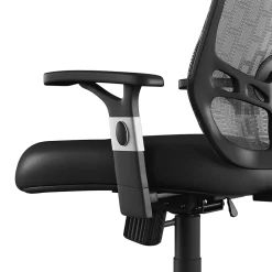 Staples Corvair Ergonomic Luxura Swivel Computer and Desk Chair, Black (23097)
