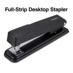 Staples Desktop Stapler, Full-Strip Capacity, Black (24547-CC)