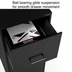 Staples 3-Drawer Vertical File Cabinet, Letter Size, Lockable, 34.9