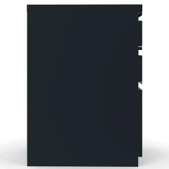 Staples 3-Drawer Vertical File Cabinet, Locking, Letter, Black, 19.88