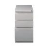 Staples 3-Drawer Vertical File Cabinet, Locking, Letter, Putty/Beige, 22.88"D (25168D)