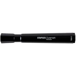 Staples DuraMark Permanent Markers, Chisel Point, Assorted, 12/Pack (10404)