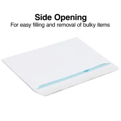 Staples EasyClose Booklet Envelopes, 6" x 9", White, 250/Box (SPL570225)
