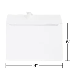 Staples EasyClose Booklet Envelopes, 6