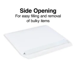 Staples EasyClose Booklet Envelopes, 12"L x 9"H, White, 100/Box (SPL570227)