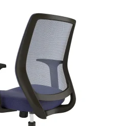 Staples® Essentials Ergonomic Fabric Swivel Task Chair, Blue (UN56965)