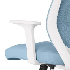 Staples Essentials Ergonomic Fabric Swivel Task Chair, Seafoam (UN60409)