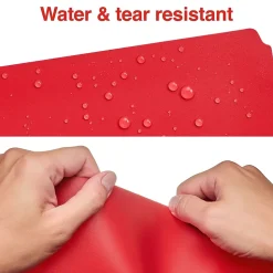 Staples File Folder, 1/3-Cut Tab, Letter Size, Plastic, Assorted Colors, 30/Box (ST62541)