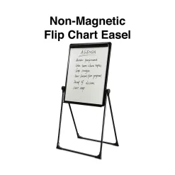 Staples Flip Chart Easel, Black Steel (28216US/50444US)