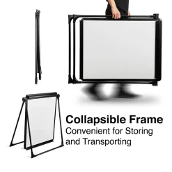 Staples Flip Chart Easel, Black Steel (28216US/50444US)