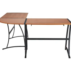 Staples Gillespie 62" W L-Shaped Computer Desk, Sonoma Cherry (ST28189-CC)