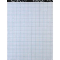 Staples® Graph Pad, 8.5" x 11.75", Graph Ruled, Assorted Colors, 50 Sheets/Pad (20492/V2)