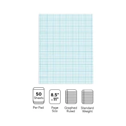 Staples Graph Pad, 8.5