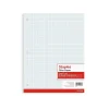 Staples® Graph Ruled Filler Paper, 8" x 10.5", White, 80 Sheets/Pack (ST25634D)