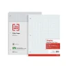 Staples Graph Ruled Filler Paper, 8.5" x 11", White, 100 Sheets/Pack (TR25139)
