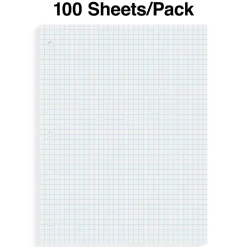 Staples Graph Ruled Filler Paper, 8.5