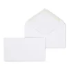 Staples Gummed #6 Business Envelopes, 3 5/8" x 6 1/2", White, 500/Box (187005N)