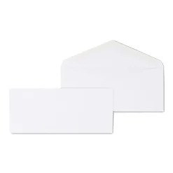 Staples Gummed #9 Business Envelopes, 3 7/8" x 8 7/8", White, 500/Box (247650/19255)