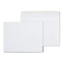 Staples Gummed Booklet Envelopes, 10" x 13", White, 100/Box (SPL487765)