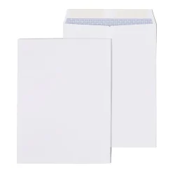 Staples Gummed Catalog Envelopes, 9" x 12", White, 25/Pack (ST579712N-CC)