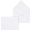 Staples Gummed Invitation Envelopes, 5 3/4" x 4 3/8", White, 250/Box (266767N)