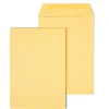Staples Gummed Kraft Catalog Envelopes, 6.5" x 9.5", Brown, 100/Box (SPL534701)